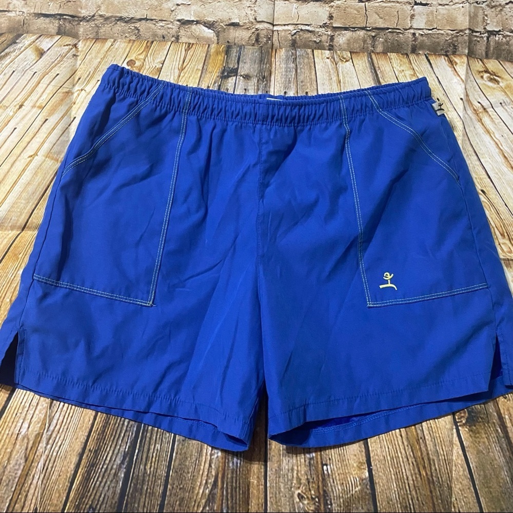 Kinesis Blue Fully Lined Outdoor Swim Trunks Shorts